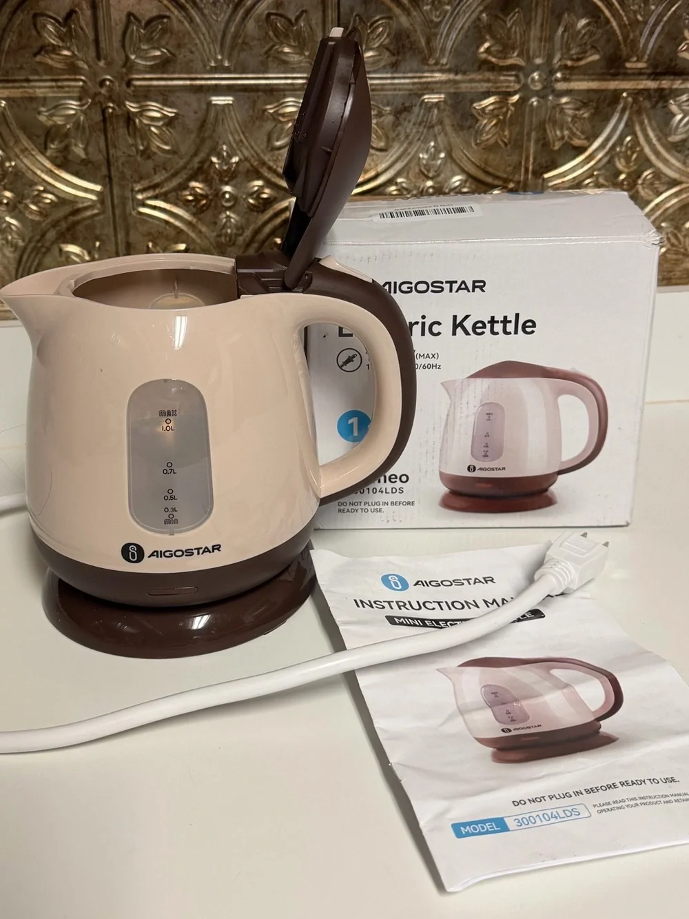 Aigostar Electric Kettle Romeo 1L